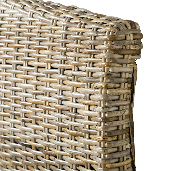 Beachcrest Home Neal Rattan Headboard & Reviews Wayfair